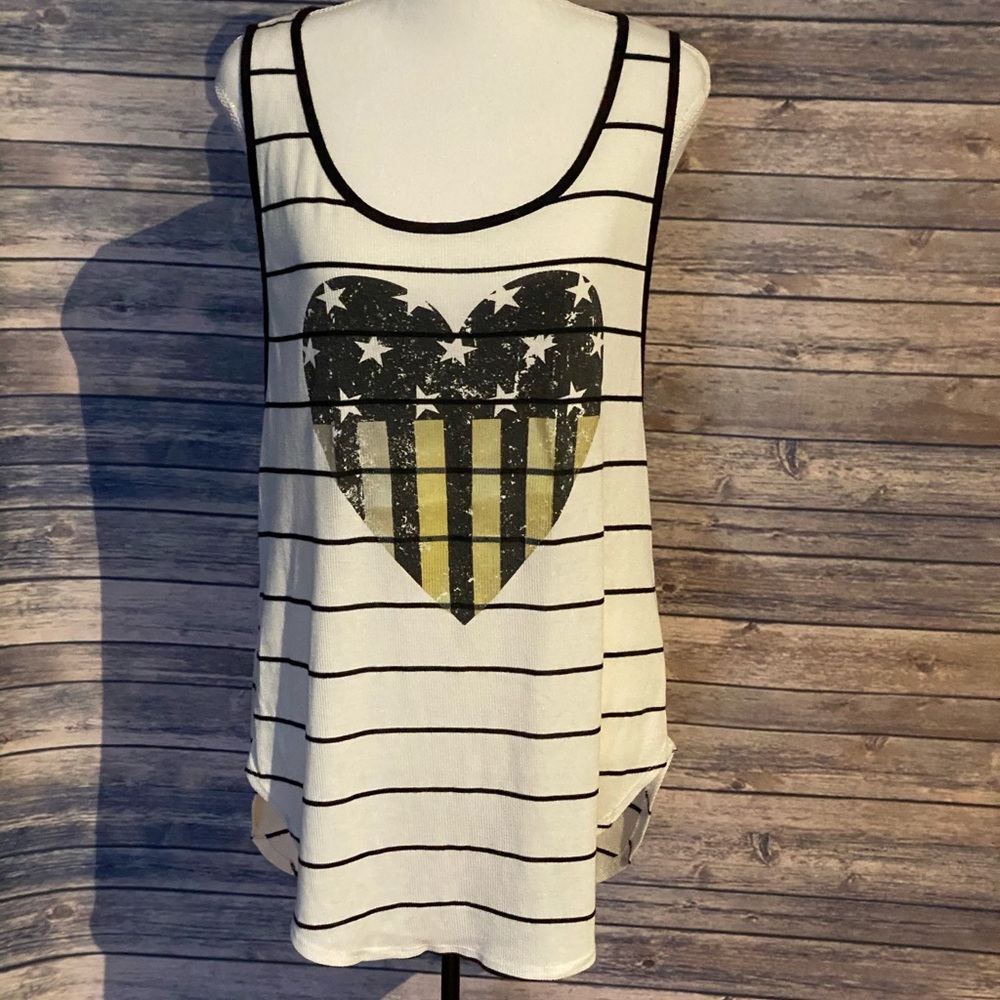 patriotic tank